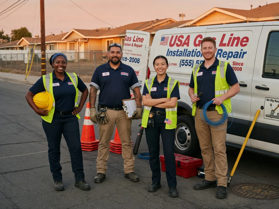 Gas Line Installation company in Dunbridge, OH